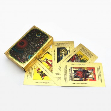 Kuldsed TARO kaardid koos seletusega - Golden Foil (laos)