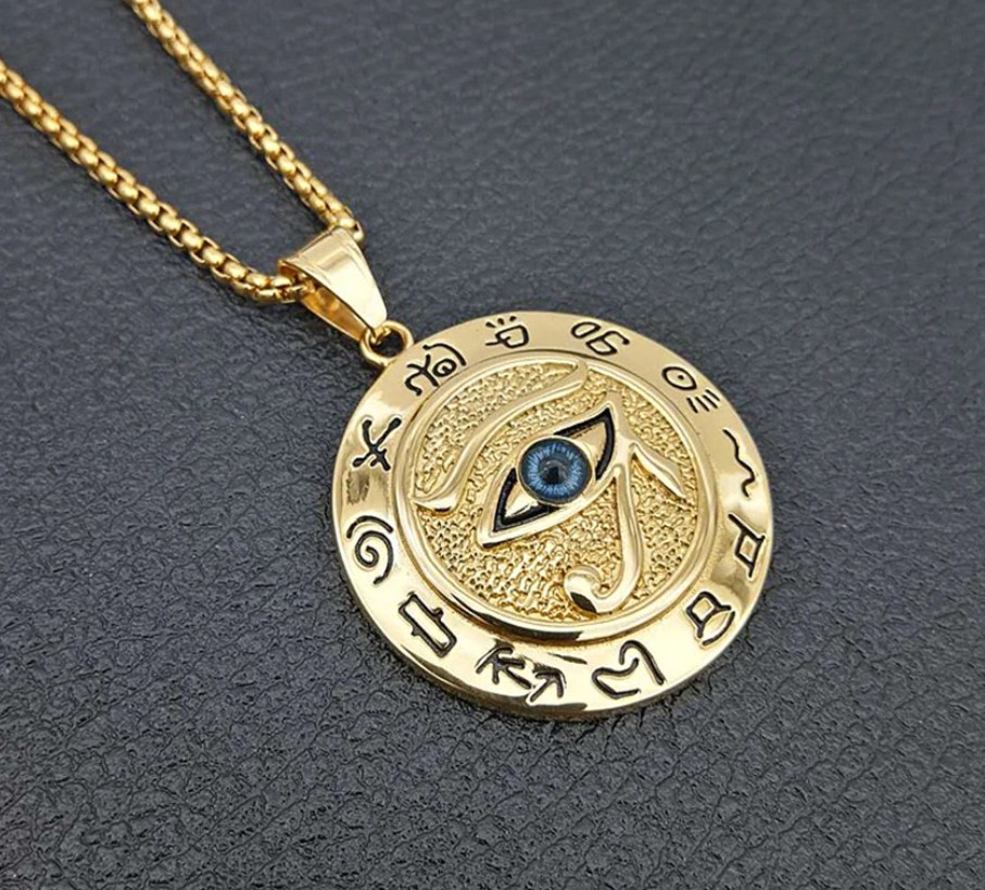Egiptuse stiilis amulett Horuse Silm (laos)